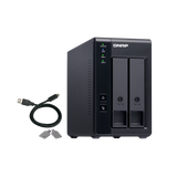 QNAP TR-002 array di dischi Nero