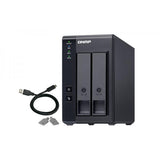 QNAP TR-002 array di dischi Nero