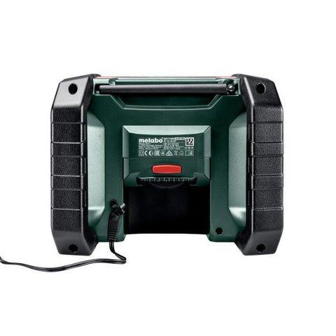 Metabo R 12-18 DAB+ BT radio Portatile Digitale Nero