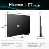 Smart TV Hisense 85E7Q 85 85" 4K Ultra HD LED HDR D-LED QLED