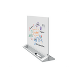 Nobo 1905265 lavagna Vetro Magnetico (Nobo 1905265 Diamond Glass Magnetic Desktop Board)