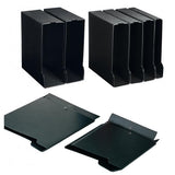 SEI ROTA CUSTODIA PER RACCOGLITORI AD ANELLI DA 40MM IN COLPAN 315X265MM DORSO 6.5CM COL. NERO