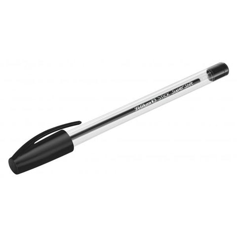 PELIKAN STICK SUPER SOFT PENNA A SFERA NERO PUNTA MEDIA CONF 50 Pz.