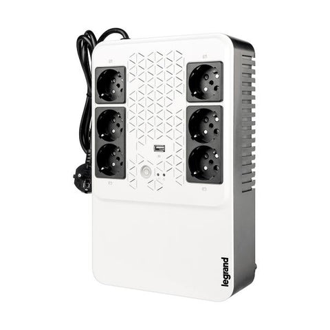 UPS LEGRAND KEOR MULTIPLUG GR800 800VA CON PRESE STANDARD TEDESCO