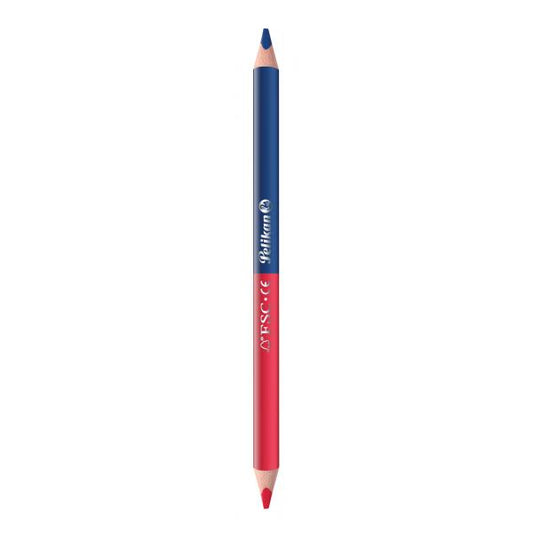 PELIKAN MATITA BICOLORE IN LEGNO ROSSO BLU CONF 12 PZ.