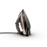Tefal Ultimate Pure FV9845 ferro da stiro Ferro da stiro a secco e a vapore Piastra Durilium Autoclean 3100 W Nero, Rame