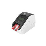 Brother QL-800 - Etikettendrucker - zweifarbig (monochrom) - Thermodirekt - Rolle (6,2 cm) - 300 x 600 dpi - bis zu 93 Etiketten/Min. - USB 2.0 - Schwarz, wei (QL800ZW1)