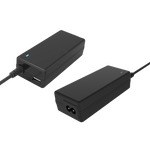 ALIMENTATORE PER NOTEBOOK ITEK 65 WATT UNIVERSALE 12 CONNETTORI + PORTA USB