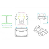 Multibrackets 6386 Accessorio per il montaggio del monitor (Multibrackets M Pro Series - komponent)