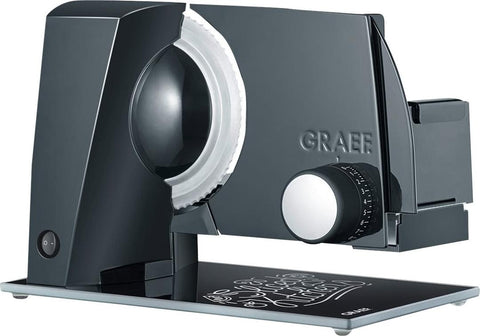 Graef Elektro-Allesschneider, Metall-Ausfhrung, freitragende Konstruktion, Messerausfhrung Edelsta (S12002)