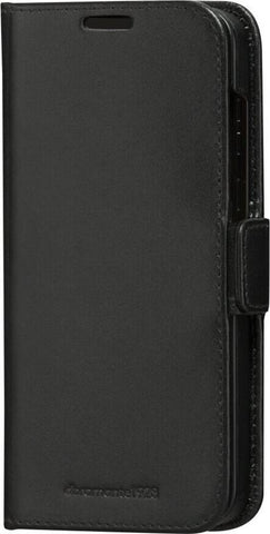 DBRAMANTE1928 Lynge - Galaxy S24 - Full-grain leather - Black (LYSSGTBL6037)