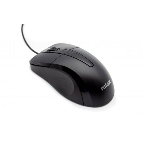 NILOX MOUSE OTTICO USB 1.000 DPI BLACK