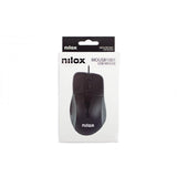 NILOX MOUSE OTTICO USB 1.000 DPI BLACK