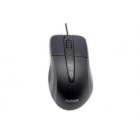NILOX MOUSE OTTICO USB 1.000 DPI BLACK