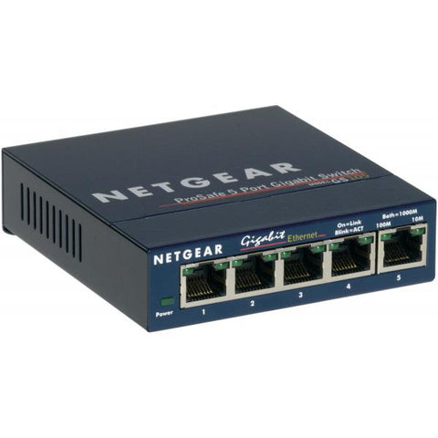 NETGEAR SERIE 1 PROSAFE SWITCH 5 PORTE 10/100/1000