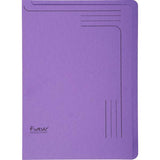 EXACOMPTA FOREVER CARTELLINE A L IN CARTONCINO 310X220MM A4 COL. ASSORITI CONF 5 Pz.