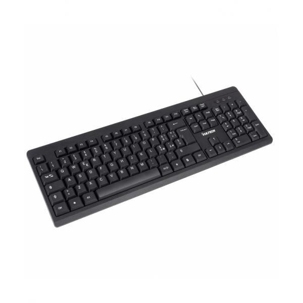 VULTECH KEY-609 TASTIERA CON CAVO USB 2.0 LAYOUT ITALIANO 105 TASTI NERO