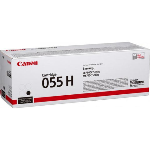 TONER CANON 055H NERO PER ISENSYS LBP 660 7600 PGG