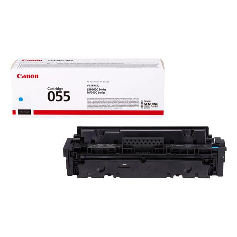 CANON 055 TONER CIANO 2.100 PAGINE per ImageCLASS LBP664Cdw MF745Cdw i-SENSYS LBP663Cdw LBP664Cx MF742Cdw MF744Cdw MF746Cx