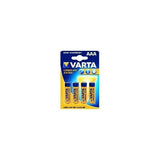 BATTERIA VARTA MINISTILO AAA LR03 LONG LIFE 1,5V 4 PEZZI