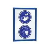 Durable DURAFRAME cornice magnetica A4 Blu