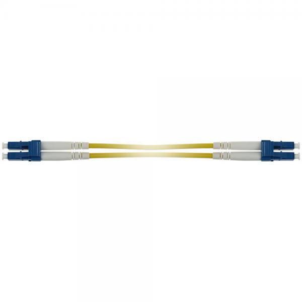 ACT RL3325 cavo a fibre ottiche 25 m 2x LC OS2 Giallo