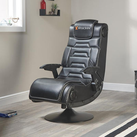 X Rocker Pro 4.1 Sedia da gioco per console Sedia imbottita tappezzata Nero