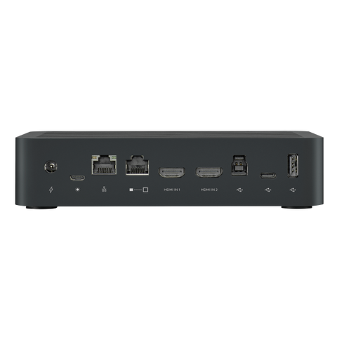 Logitech Rally Ultra-HD ConferenceCam Nero (RALLY ULTRA-HD CONFERENCECAM - BLACK - TABLE HUB - WW)