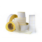 Capture 30001544 etichetta per stampante Bianco (Label 60x25 - Core 40. White. - Uncoated. DT. Permanent. - 2.000 labels per roll. 12 rolls per box 40 mm core. 2.000 lab./roll 12pcs/Box.)