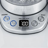 Severin WK 3473 bollitore elettrico 1 L 2200 W Acciaio inossidabile, Trasparente