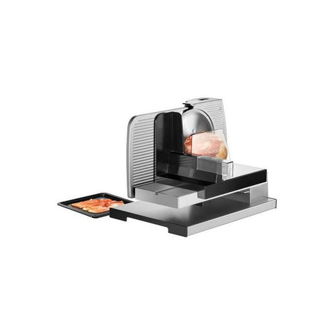 Unold 78826 affettatrice Elettrico 100 W Nero, Argento Alluminio, Acciaio inossidabile, Acciaio