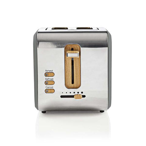 Nedis KABT510EGY tostapane 2 fetta/e Grigio 900 W