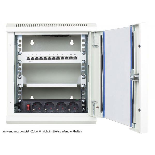 Alcasa GC-R0100 rack 6U Da parete Grigio