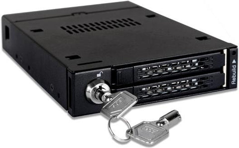 ICY Dock ToughArmor - Gehuse fr Speicherlaufwerke - 2.5" (6,4 cm) - mattschwarz (MB992SKR-B)