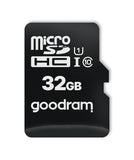 GOODRAM MICROSD 32GB CARD CLASS 10 + ADPTER + CARD READER - BLISTER