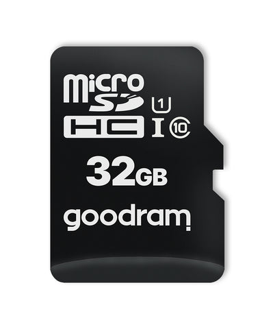 GOODRAM MICROSD 32GB CARD CLASS 10 + ADPTER + CARD READER - BLISTER