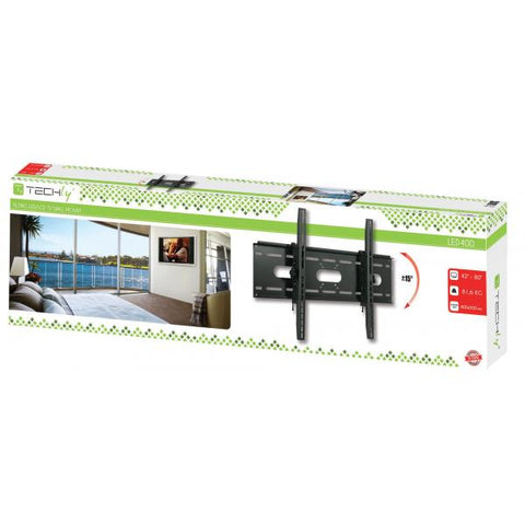 Techly ICA-PLB-890 Supporto TV a parete 2,03 m (80") Nero