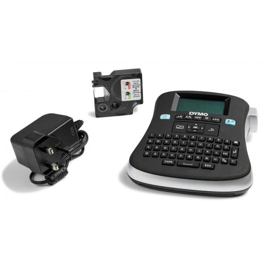 DYMO LABELMANAGER 210D+ QWERTY KITCASE ETICHETTATRICE TERMICA SU NASTRO D1 WIRELESS NERO GRIGIO