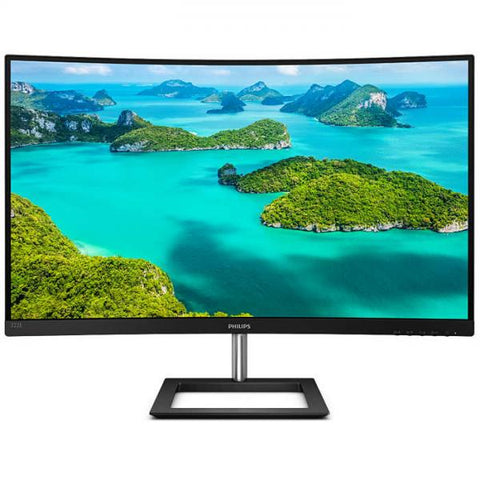 Philips E Line 322E1C/00 monitor piatto per PC 80 cm (31.5") Quad HD LCD Curvo Nero