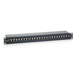 Equip 326424 pezzo di pannello 1U (Equip Patchpanel CAT6 24 Port black 19 [1HE])
