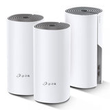 TP-LINK DECO E4 WIFI MESH SYSTEM AC1200 DUAL BAND 2 PORTE ETHERNET 100 MBP/S MODALITA ROUTER E ACCESS POINT PARENTAL CONTROL 3 PEZZI BIANCO
