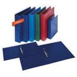 FAVORIT EUROPA RACCOGLITORI 2 ANELLI DA 50 MM IN PP 220X300 MM DORSO 4 CM COL. BLU SCURO