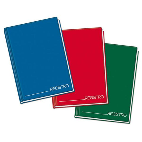 BLASETTI REGISTRO A4 70 GR CARTONATO RIGHE 1R 96 FOGLI COL.ASSORTITI