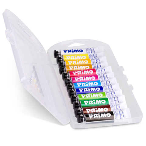 PRIMO TEMPERA TUBO DA 7,5ML COLORI ASSORTITI CONF 12 Pz.