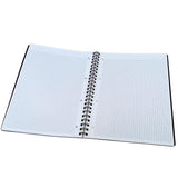 BLASETTI BUSINESS CLASS BLOCCO SPIRALATO QUADERNO A4 80 GR QUADRETTI 5M 100 FOGLI CONF 4 Pz.