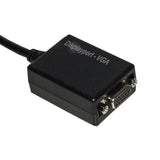 ADATTATORE LINK DISPLAYPORT MASCHIO VGA FEMMINA CON CAVO DA 15 CM