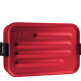 SIGG BOTTLES LUNCHBOX PLUS S CONTENITORE PRANZO IN ALLUMINIO 11.7X17X6 CM ROSSO
