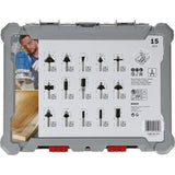 Bosch 2607017473 Set di punte 15 pz