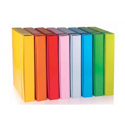 BREFIOCART NEW COLOR CARTELLA PORTAPROGETTI 3 LEMBI CON ELASTICO PIATTO 250X350 mm DORSO 5 CM VERDE