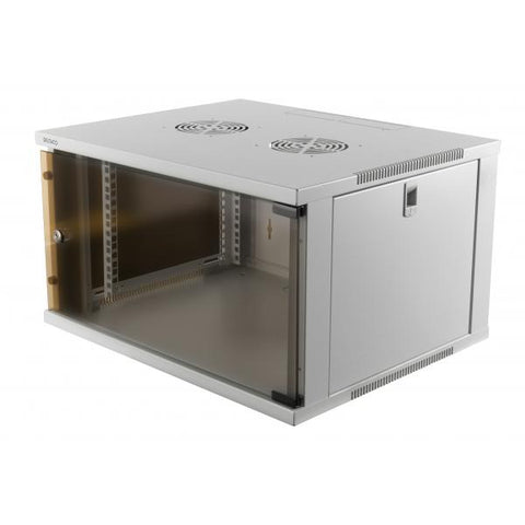 Deltaco 19-5406W rack 6U Da parete Bianco (DELTACO 19-5406W kabinet - 6U)